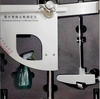 EN 13036-4 Compliant Pendulum Slip Resistance Tester for Road and Airfield Surface Testing with Shore Hardness 55 ± 5