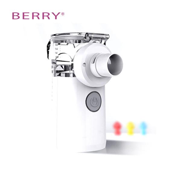 Cheap White Portable Handheld Mesh Nebulizer Automatic Shutdown Without Liauid for sale