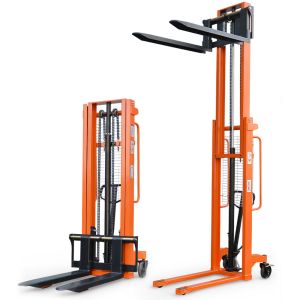 Quality hydraulic system Hand Stacker with the load capacity of 1T wholesale