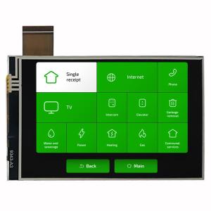 Quality 480x800 4 Inch TFT LCD Module Display IPS With RGB Interface RTP Touch wholesale