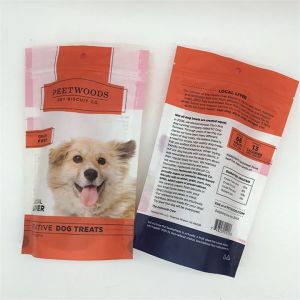 ODM Digital Printed Stand Up Pouches Doypack Recyclable For Dog Snacks