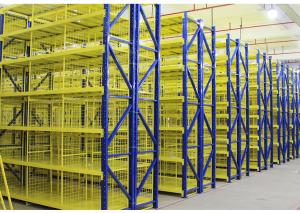 Quality Cold Roll Steel Medium Duty Shelving Racking / Long Span Racking System wholesale