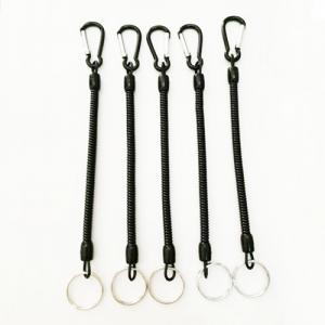 Quality Universal Plastic Slim 22CM Spring Coil Lanyards Fishing Tackle Missed wholesale