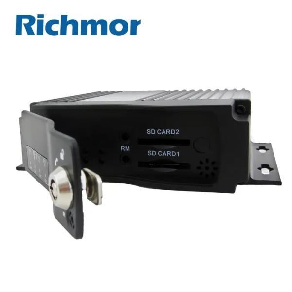 Cheap AHD HDD Mobile DVR For Car 4CH With GPS WIFI G-Sensor RS485 RS232 RJ45 1080p Record 256GB X 2 Storage for sale