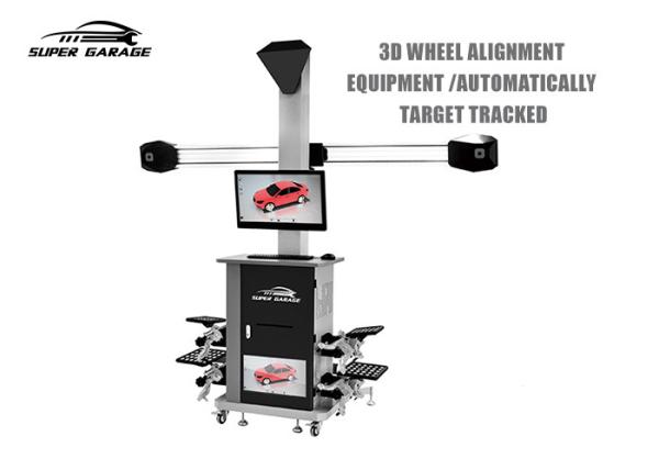 Multi Language 3D Truck Wheel Alignment Equipment With Automatically Target