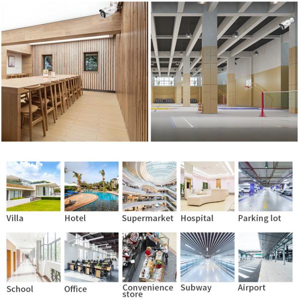 ZONE Bullet AHD Security Cameras For Home Mrt 30m IR Distance AZ-k3