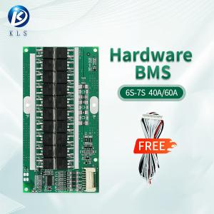 China 6S 7S 40A 60A BMS Lithium Battery Management System In Power Tools And Sweeping Machines on sale