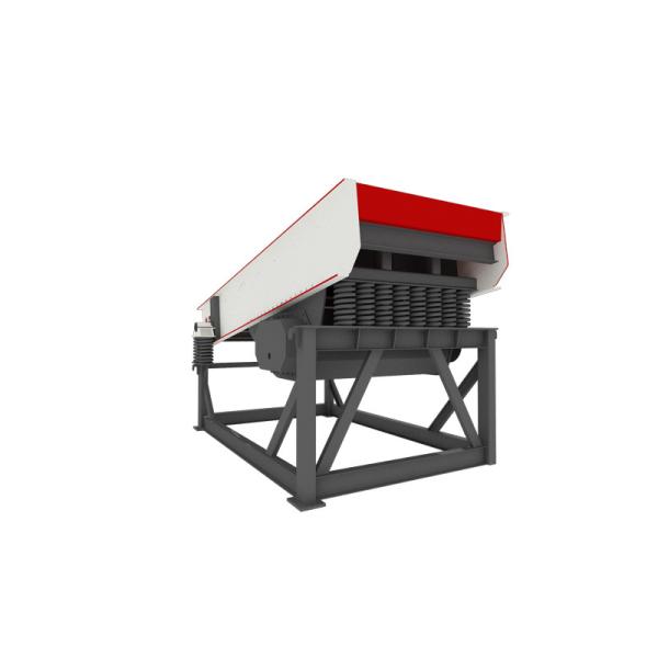 Cheap Stable Vibration Double Shaft Feeder Machine With 400-790t/h Processing Capacity for sale