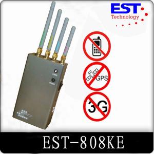 Quality Indoor 30dbm Portable Cell Phone Jammer 1 Watt For Conference Room wholesale