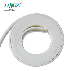 China White Screen Printing Squeegee Replacement Rubber Roll 1.5mm To 10mm on sale