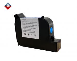 Quality Black Color Half Inch Ink Cartridge 12.7mm Quick Drying Solvent Ink Cartridge wholesale
