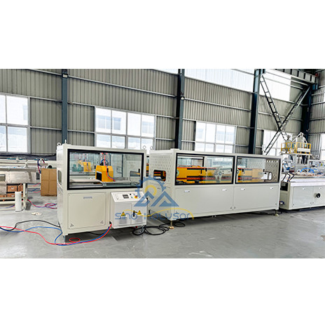 Solid WPC Door Frame Extrusion Line PVC Door Frame Machine 37kw Motor 38CrMoALA Screw