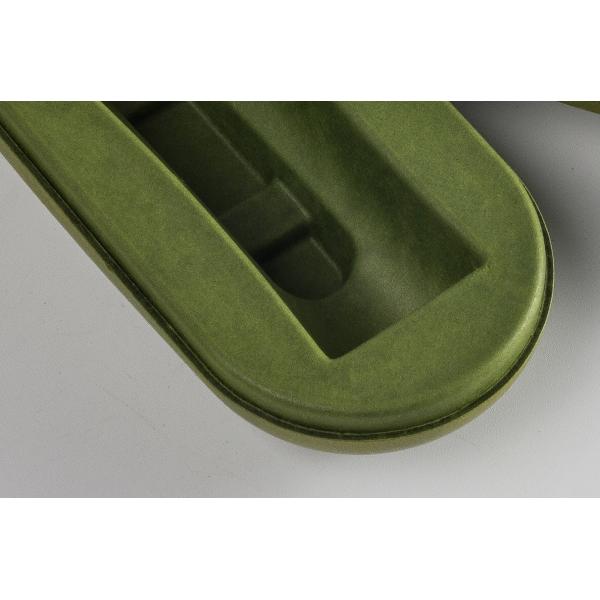 Pantone moulded cardboard packaging Cosmetic Clean Edge custom eco pack Pulp Box