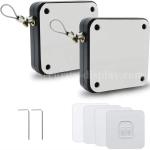 Security Tether Automatic Retractable Punch Free Sensor Door Closer