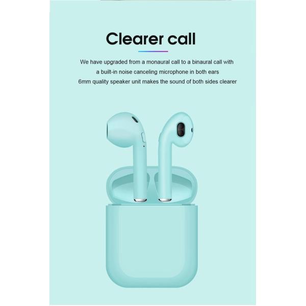 I16 Tws Noise Concelling Earbud Wireless Waterproof Headphones Bluetooth Earphone in-Ear Gaming Audifonos Bluetooth