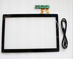 China 19  Projective Capacitive Touch Screen ,10-point touch Capacitive Touch Panel Controller with tempered glass on sale