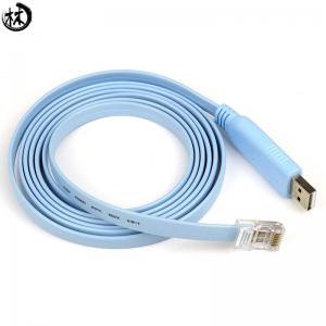 China Blue USB To RJ45 Cable Essential Accesory For Netgear , Linksys Router And Switches on sale