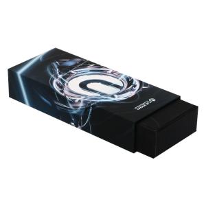 Quality Matte Black Pullout Electronics Packing Boxes With Foam Insert wholesale