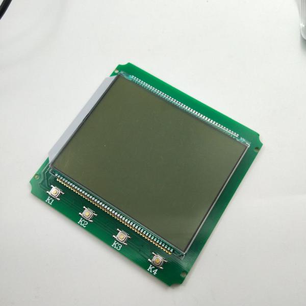 Cheap HD 3.8 Inch Monochrome LCD Module Display With Backlight 6PCS LED for sale