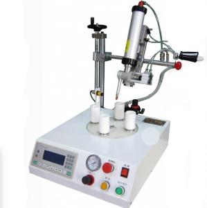Quality Circle Adhesive Dispenser Robot 1000pcs/h - 1500pcs/h Robotic Dispenser For LED Bulb Diffuser wholesale