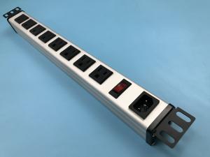 China Custom 8 Way Power Strip With Extension Cord , Smart Pdu Power Strips on sale