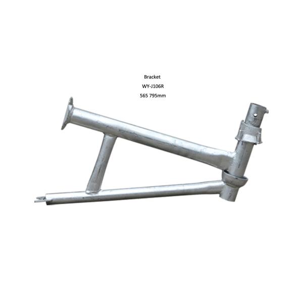 Cheap Adjustable Cuplock Ladder scaffolding brackets with Painted / Natural Surface for sale