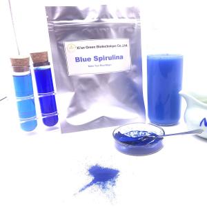 Quality Natural Spirulina Phycocyanin Blue Pigment E6 E18 E25 ISO HACCP wholesale