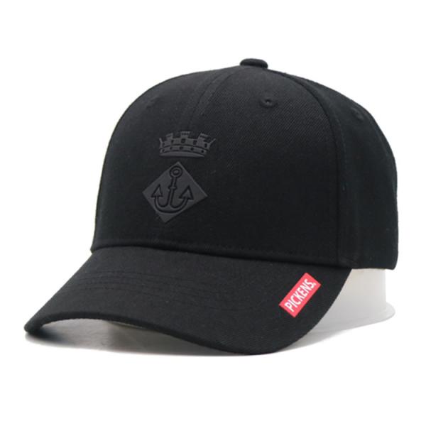 Cheap Customizable 6 Panel Baseball Cap With Adjustable Strap Closure for sale