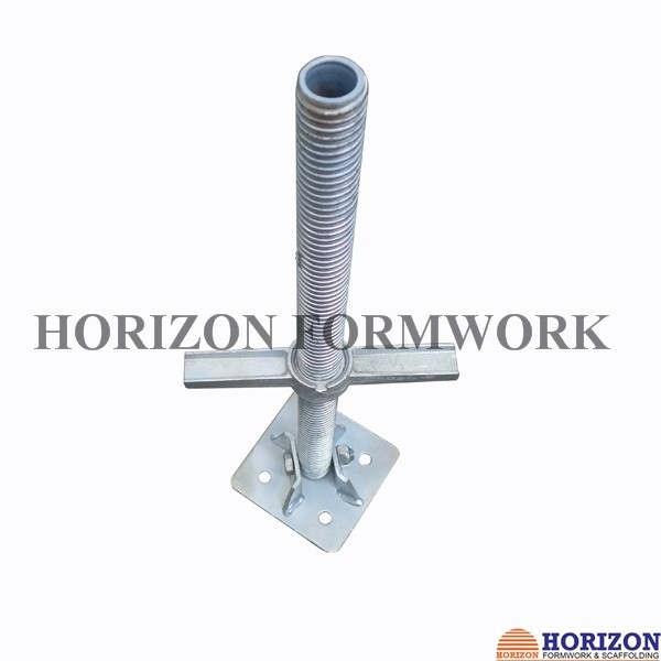 Quality Swivel Scaffold Screw Jack ACME Trapezoidal with Painted Finishing wholesale