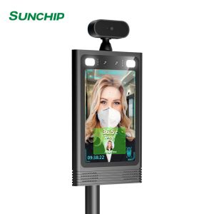 Bluetooth Face Recognition Infrared Thermometer Temperature Measuring Access