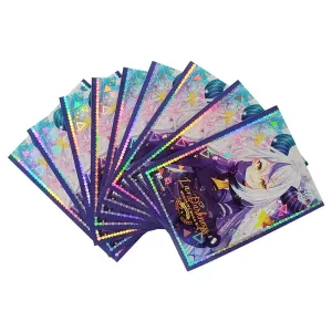 66X92MM Custom Game Card Sleeves  Printed Art Holographic Card Sleeve