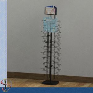 Buy cheap Magazine Metal Display Stand / Books Rack / Greating Cards Spinner / Wire Pocket from wholesalers