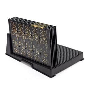 Quality Minimizing Storage Space ESD PCB Racks / ESD PCB Holder L Type Slot Width 5mm wholesale