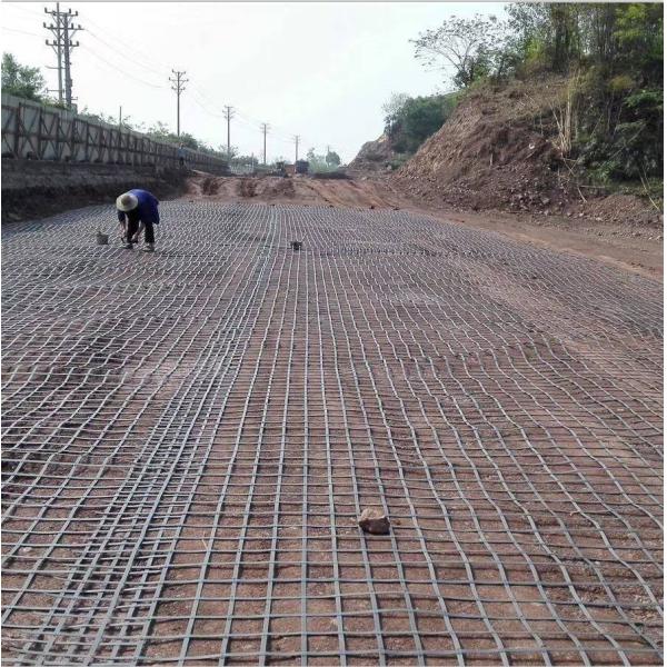 Modern Design Steel Plastic Geogrid for Railway Surface Enhance Road Surface Resistance