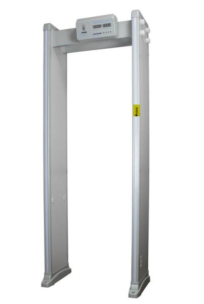 Cheap 6 Zone Walk Through Metal Detector Gate Mobile APP Controlled With IP Camera for sale