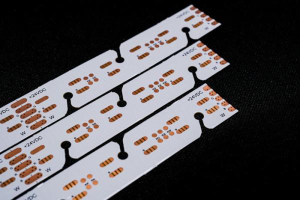 Cheap Electronic 24V COB Chip on FPC flexible Printed Circuit Board Assembly With Double Sided FPC for sale