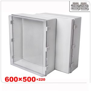 400x300x180mm IP65 Waterproof Electrical Enclosure Outdoor Plastic Wall Junction
