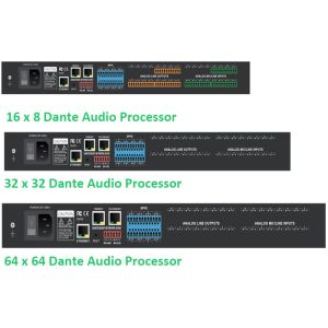 Quality Digital Signal Processing Dante Audio Controller Real Time Audio Processing wholesale