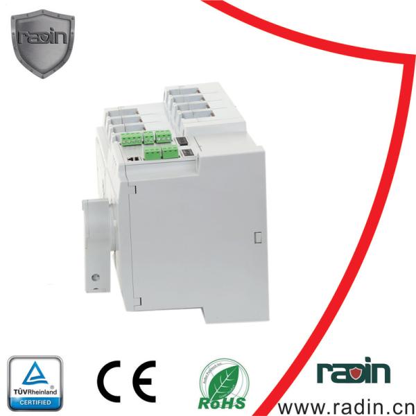 Cheap Manual ATS Transfer Switch White Black LCD Control For Portable Generator for sale