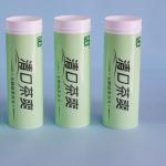 Effervescent Tablet Pills Packaging Container with Dry Offset Printing and PP