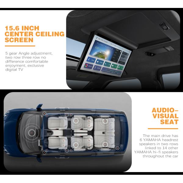 2023 2024 Electric Car Geely EV Zeekr 009 MPV WE ME 702KM 822KM Zeeker MPV 009 Ultra-long Electric Vehicle Car Eco-friendly