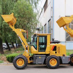 Flexible Operation Of Small Wheel Loader Front-End Loader