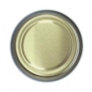 China 307  Tinplate Easy Open Bottom Lids Corrosion Resitstance Tinplate Lid on sale