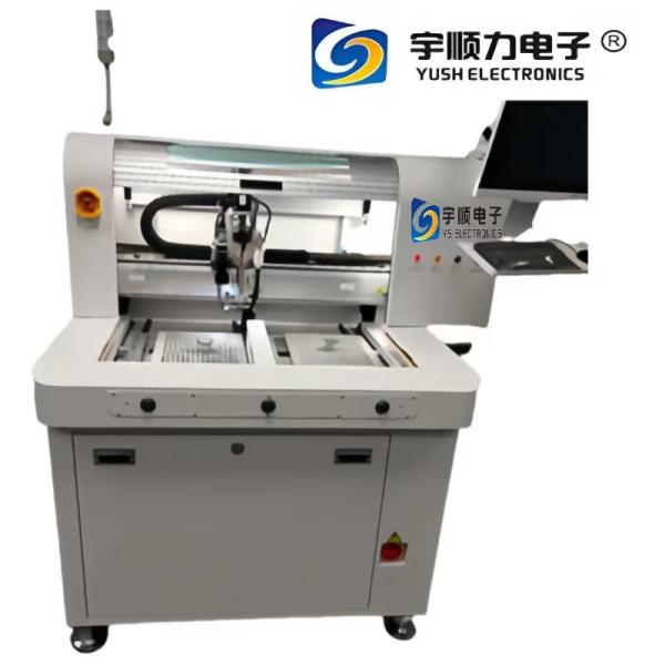 Cheap Offline Circuit Board Cutter Host Voltage 220V 1ψ 50 / 60HZ Man-Machine Operation And Data Storage PC System for sale