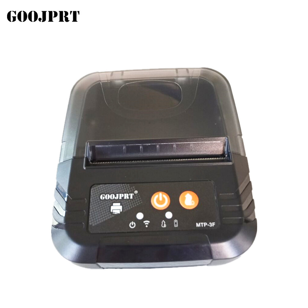 3 Inch 80mm Bluetooth Mobile Printer , Small Portable Printer With USB Cable
