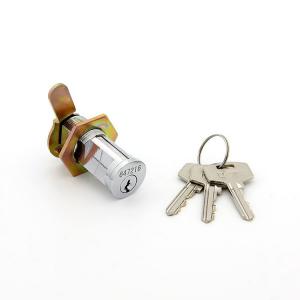Quality 52mm Fire Box Lock Brass Cylinder , Cylinder Cam Lock Iron Housing wholesale