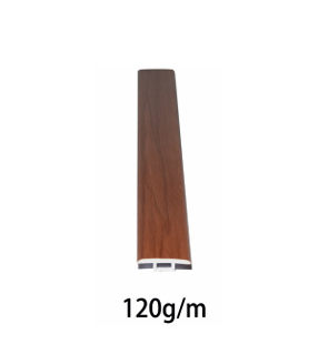 Buy cheap 120g/M WPC Wood Tube Skirt Line For WPC Wall Panel Interior Decaration L Clip from wholesalers