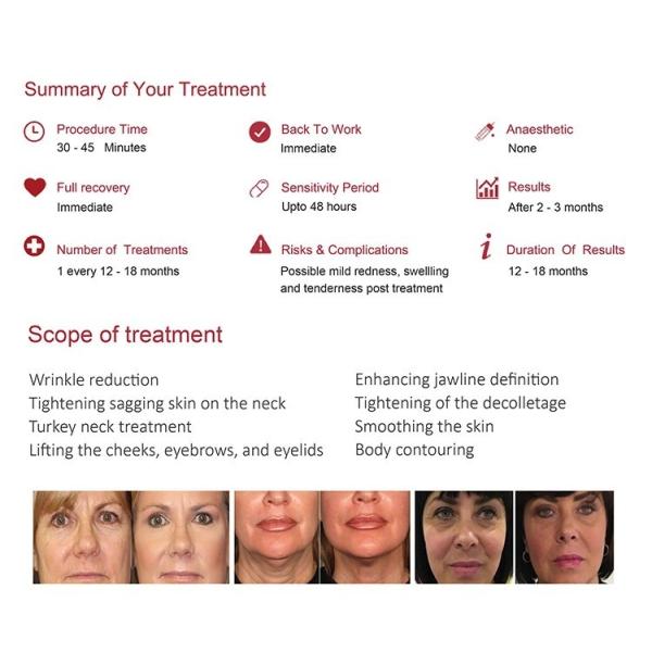 Hifu 3D 20000 Shots 8 Cartridges 2019 New Hifu 11 Lines Face Lift Body Slimming Skin Tightening 3D Hifu Mac