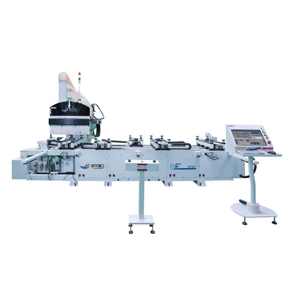 Customizable Membrane Wooden Door Making Machine Frame Milling Equipment 3.2KW