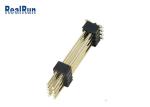 Dual Layer Pin Header Connector DC500V Horizontal SMT PA6T